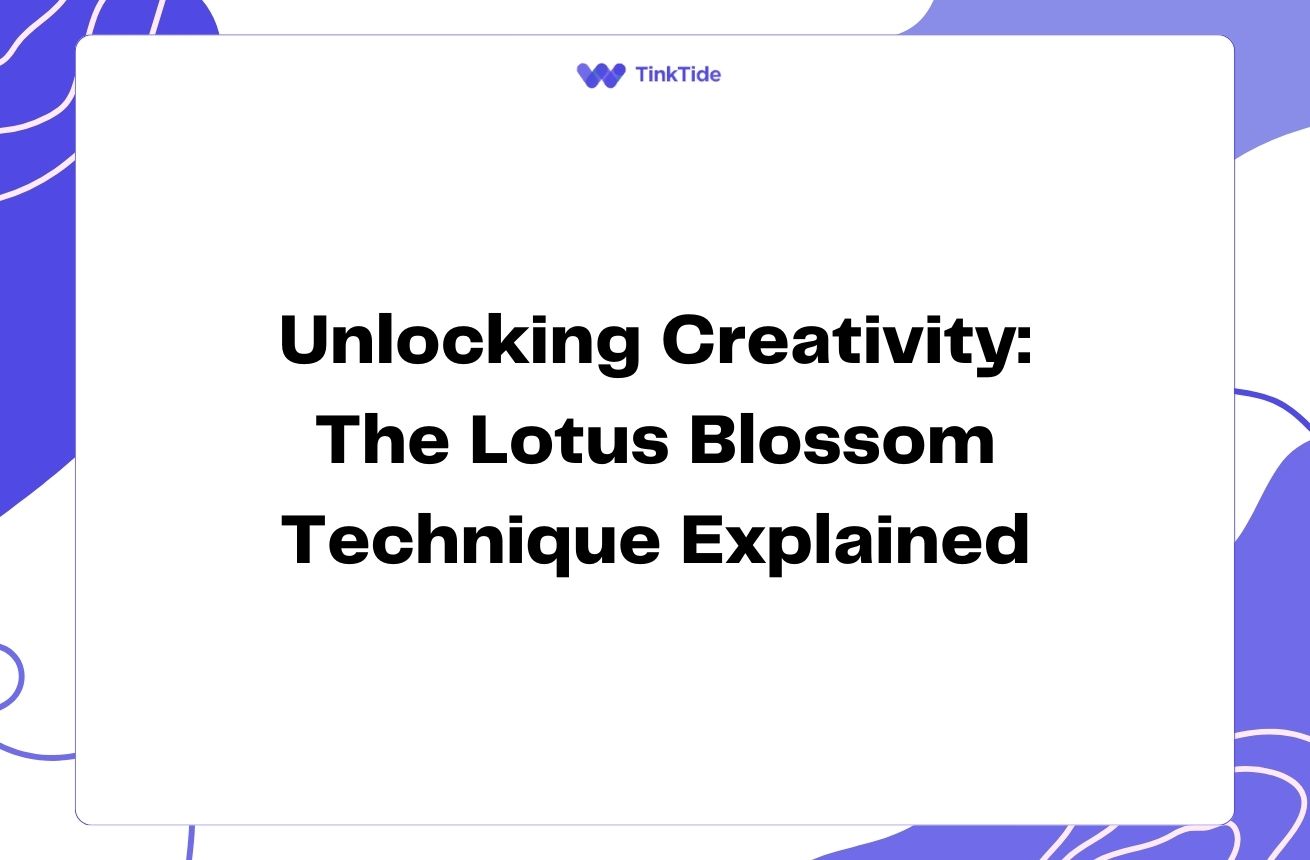 Unlocking Creativity: The Lotus Blossom Technique Explained