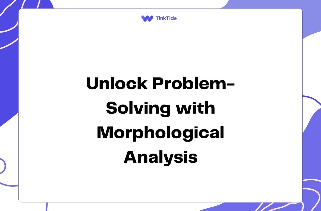 Unlock Problem-Solving with Morphological Analysis